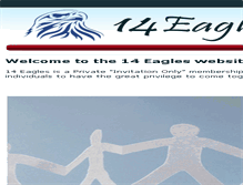 Tablet Screenshot of 14eagles.com